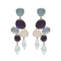 Orecchini Rosso Prezioso Donna Lady Like Iceberg in Argento Labradorite OC23053LK - OC23053LK